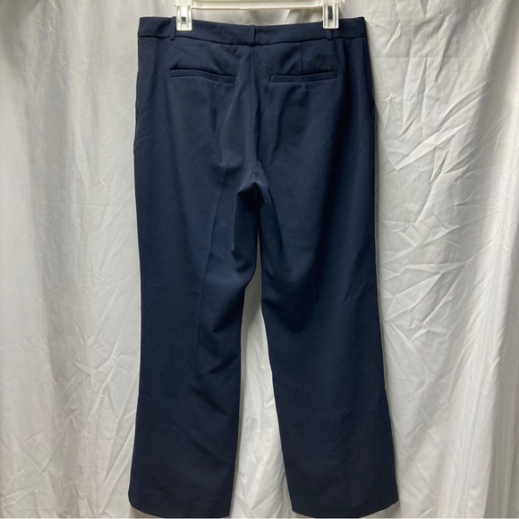 The Limited Navy Blue Sailor Front Cassidy Fit Crop Pants No Tag Medium - Picture 2 of 8